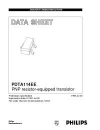 Datasheet  PDTA114EE