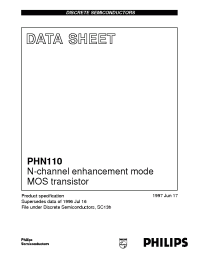 Datasheet  PHN110