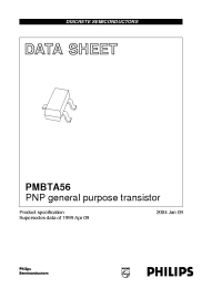 Datasheet  PMBTA56