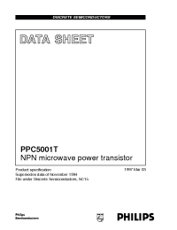 Datasheet  PPC5001T