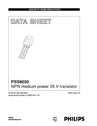 Datasheet  PSS8050