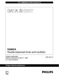 Datasheet  SA602A