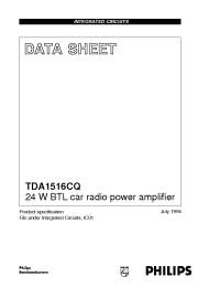 Datasheet  TDA1516CQ