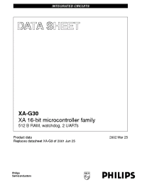 Datasheet  XA-G30
