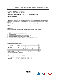 Datasheet  BP523x-xxA