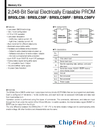 Datasheet  BR93LC56
