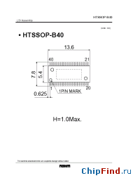 Datasheet  HTSSOP-B40