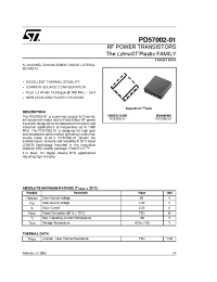 Datasheet  PD57002-01