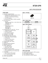 Datasheet  ST20-GP6