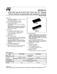 Datasheet  ST72C171