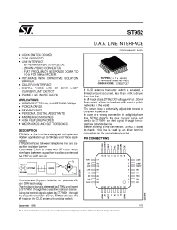 Datasheet  ST952