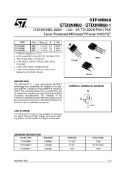 Datasheet  STD3NM60