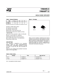 Datasheet  VN800PT-E