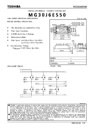 Datasheet  MG30J6ES50
