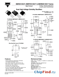 Datasheet  MBRB20100CT