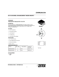 Datasheet  ZXMN2A02X8